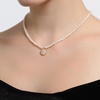 image:imageNONNYL Pearl Necklace for Women Gifts Sterling Silver Genuine White Freshwater Cultured Pearls Pendant Necklaces Christmas Gifts for Mom Wife Girlfriend Her Anniversary Birthday Fine Jewelry NO1145