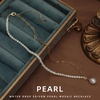 image:imageNONNYL Pearl Necklace for Women Gifts Sterling Silver Genuine White Freshwater Cultured Pearls Pendant Necklaces Christmas Gifts for Mom Wife Girlfriend Her Anniversary Birthday Fine Jewelry NO1143