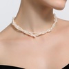 image:imageNONNYL Pearl Necklace for Women Gifts Sterling Silver Genuine White Freshwater Cultured Pearls Pendant Necklaces Christmas Gifts for Mom Wife Girlfriend Her Anniversary Birthday Fine Jewelry NO1191