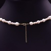 image:imageNONNYL Pearl Necklace for Women Gifts Sterling Silver Genuine White Freshwater Cultured Pearls Pendant Necklaces Christmas Gifts for Mom Wife Girlfriend Her Anniversary Birthday Fine Jewelry NO1159