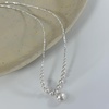 image:imageNONNYL Pearl Necklace for Women Gifts Sterling Silver Genuine White Freshwater Cultured Pearls Pendant Necklaces Christmas Gifts for Mom Wife Girlfriend Her Anniversary Birthday Fine Jewelry NO11346