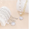 image:imageNONNYL Pearl Necklace for Women Gifts Sterling Silver Genuine White Freshwater Cultured Pearls Pendant Necklaces Christmas Gifts for Mom Wife Girlfriend Her Anniversary Birthday Fine Jewelry NO25192