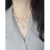image:imageNONNYL Pearl Necklace for Women Gifts Sterling Silver Genuine White Freshwater Cultured Pearls Pendant Necklaces Christmas Gifts for Mom Wife Girlfriend Her Anniversary Birthday Fine Jewelry NO11329