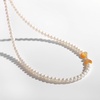 image:imageNONNYL Pearl Necklace for Women Gifts Sterling Silver Genuine White Freshwater Cultured Pearls Pendant Necklaces Christmas Gifts for Mom Wife Girlfriend Her Anniversary Birthday Fine Jewelry NO148