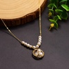 image:imageNONNYL Pearl Necklace for Women Gifts Sterling Silver Genuine White Freshwater Cultured Pearls Pendant Necklaces Christmas Gifts for Mom Wife Girlfriend Her Anniversary Birthday Fine Jewelry NO25142