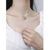 image:imageNONNYL Pearl Necklace for Women Gifts Sterling Silver Genuine White Freshwater Cultured Pearls Pendant Necklaces Christmas Gifts for Mom Wife Girlfriend Her Anniversary Birthday Fine Jewelry NO11325