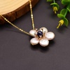 image:imageNONNYL Pearl Necklace for Women Gifts Sterling Silver Genuine White Freshwater Cultured Pearls Pendant Necklaces Christmas Gifts for Mom Wife Girlfriend Her Anniversary Birthday Fine Jewelry NO25144