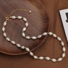 image:imageNONNYL Pearl Necklace for Women Gifts Sterling Silver Genuine White Freshwater Cultured Pearls Pendant Necklaces Christmas Gifts for Mom Wife Girlfriend Her Anniversary Birthday Fine Jewelry NO1135