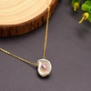 image:imageNONNYL Pearl Necklace for Women Gifts Sterling Silver Genuine White Freshwater Cultured Pearls Pendant Necklaces Christmas Gifts for Mom Wife Girlfriend Her Anniversary Birthday Fine Jewelry NO25135
