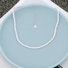 image:imageNONNYL Pearl Necklace for Women Gifts Sterling Silver Genuine White Freshwater Cultured Pearls Pendant Necklaces Christmas Gifts for Mom Wife Girlfriend Her Anniversary Birthday Fine Jewelry NO1162