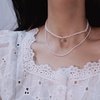 image:imageNONNYL Pearl Necklace for Women Gifts Sterling Silver Genuine White Freshwater Cultured Pearls Pendant Necklaces Christmas Gifts for Mom Wife Girlfriend Her Anniversary Birthday Fine Jewelry NO1167