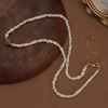 image:imageNONNYL Pearl Necklace for Women Gifts Sterling Silver Genuine White Freshwater Cultured Pearls Pendant Necklaces Christmas Gifts for Mom Wife Girlfriend Her Anniversary Birthday Fine Jewelry NO1152