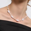 image:imageNONNYL Pearl Necklace for Women Gifts Sterling Silver Genuine White Freshwater Cultured Pearls Pendant Necklaces Christmas Gifts for Mom Wife Girlfriend Her Anniversary Birthday Fine Jewelry NO25166