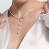 image:imageNONNYL Pearl Necklace for Women Gifts Sterling Silver Genuine White Freshwater Cultured Pearls Pendant Necklaces Christmas Gifts for Mom Wife Girlfriend Her Anniversary Birthday Fine Jewelry NO1186