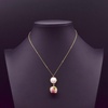 image:imageNONNYL Pearl Necklace for Women Gifts Sterling Silver Genuine White Freshwater Cultured Pearls Pendant Necklaces Christmas Gifts for Mom Wife Girlfriend Her Anniversary Birthday Fine Jewelry NO25138