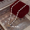 image:imageNONNYL Pearl Necklace for Women Gifts Sterling Silver Genuine White Freshwater Cultured Pearls Pendant Necklaces Christmas Gifts for Mom Wife Girlfriend Her Anniversary Birthday Fine Jewelry NO1157