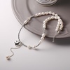 image:imageNONNYL Pearl Necklace for Women Gifts Sterling Silver Genuine White Freshwater Cultured Pearls Pendant Necklaces Christmas Gifts for Mom Wife Girlfriend Her Anniversary Birthday Fine Jewelry NO11337