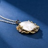 image:imageNONNYL Pearl Necklace for Women Gifts Sterling Silver Genuine White Freshwater Cultured Pearls Pendant Necklaces Christmas Gifts for Mom Wife Girlfriend Her Anniversary Birthday Fine Jewelry NO25196