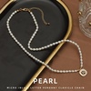 image:imageNONNYL Pearl Necklace for Women Gifts Sterling Silver Genuine White Freshwater Cultured Pearls Pendant Necklaces Christmas Gifts for Mom Wife Girlfriend Her Anniversary Birthday Fine Jewelry NO1172