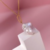 image:imageNONNYL Pearl Necklace for Women Gifts Sterling Silver Genuine White Freshwater Cultured Pearls Pendant Necklaces Christmas Gifts for Mom Wife Girlfriend Her Anniversary Birthday Fine Jewelry NO25178