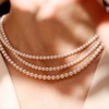 image:imageNONNYL Pearl Necklace for Women Gifts Sterling Silver Genuine White Freshwater Cultured Pearls Pendant Necklaces Christmas Gifts for Mom Wife Girlfriend Her Anniversary Birthday Fine Jewelry NO1207