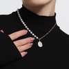 image:imageNONNYL Pearl Necklace for Women Gifts Sterling Silver Genuine White Freshwater Cultured Pearls Pendant Necklaces Christmas Gifts for Mom Wife Girlfriend Her Anniversary Birthday Fine Jewelry NO25149