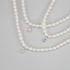 image:imageNONNYL Pearl Necklace for Women Gifts Sterling Silver Genuine White Freshwater Cultured Pearls Pendant Necklaces Christmas Gifts for Mom Wife Girlfriend Her Anniversary Birthday Fine Jewelry NO11354