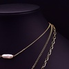 image:imageNONNYL Pearl Necklace for Women Gifts Sterling Silver Genuine White Freshwater Cultured Pearls Pendant Necklaces Christmas Gifts for Mom Wife Girlfriend Her Anniversary Birthday Fine Jewelry NO25160