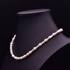 image:imageNONNYL Pearl Necklace for Women Gifts Sterling Silver Genuine White Freshwater Cultured Pearls Pendant Necklaces Christmas Gifts for Mom Wife Girlfriend Her Anniversary Birthday Fine Jewelry NO1159