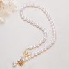 image:imageNONNYL Pearl Necklace for Women Gifts Sterling Silver Genuine White Freshwater Cultured Pearls Pendant Necklaces Christmas Gifts for Mom Wife Girlfriend Her Anniversary Birthday Fine Jewelry NO1173