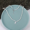 image:imageNONNYL Pearl Necklace for Women Gifts Sterling Silver Genuine White Freshwater Cultured Pearls Pendant Necklaces Christmas Gifts for Mom Wife Girlfriend Her Anniversary Birthday Fine Jewelry NO11348