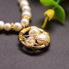 image:imageNONNYL Pearl Necklace for Women Gifts Sterling Silver Genuine White Freshwater Cultured Pearls Pendant Necklaces Christmas Gifts for Mom Wife Girlfriend Her Anniversary Birthday Fine Jewelry NO25142