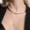 image:imageNONNYL Pearl Necklace for Women Gifts Sterling Silver Genuine White Freshwater Cultured Pearls Pendant Necklaces Christmas Gifts for Mom Wife Girlfriend Her Anniversary Birthday Fine Jewelry NO25182