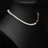 image:imageNONNYL Pearl Necklace for Women Gifts Sterling Silver Genuine White Freshwater Cultured Pearls Pendant Necklaces Christmas Gifts for Mom Wife Girlfriend Her Anniversary Birthday Fine Jewelry NO115