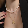 image:imageNONNYL Pearl Necklace for Women Gifts Sterling Silver Genuine White Freshwater Cultured Pearls Pendant Necklaces Christmas Gifts for Mom Wife Girlfriend Her Anniversary Birthday Fine Jewelry NO25182