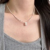image:imageNONNYL Pearl Necklace for Women Gifts Sterling Silver Genuine White Freshwater Cultured Pearls Pendant Necklaces Christmas Gifts for Mom Wife Girlfriend Her Anniversary Birthday Fine Jewelry NO11339