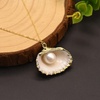 image:imageNONNYL Pearl Necklace for Women Gifts Sterling Silver Genuine White Freshwater Cultured Pearls Pendant Necklaces Christmas Gifts for Mom Wife Her Anniversary Birthday Fine Jewelry NO25143