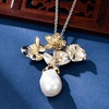 image:imageNONNYL Pearl Necklace for Women Gifts Sterling Silver Genuine White Freshwater Cultured Pearls Pendant Necklaces Christmas Gifts for Mom Wife Her Anniversary Birthday Fine Jewelry NO25206