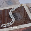 image:imageNONNYL Pearl Necklace for Women Gifts Sterling Silver Genuine White Freshwater Cultured Pearls Pendant Necklaces Christmas Gifts for Mom Wife Her Anniversary Birthday Fine Jewelry NO1187