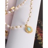image:imageNONNYL Pearl Necklace for Women Gifts Sterling Silver Genuine White Freshwater Cultured Pearls Pendant Necklaces Christmas Gifts for Mom Wife Her Anniversary Birthday Fine Jewelry NO11358