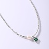 image:imageNONNYL Pearl Necklace for Women Gifts Sterling Silver Genuine White Freshwater Cultured Pearls Pendant Necklaces Christmas Gifts for Mom Wife Her Anniversary Birthday Fine Jewelry NO11343