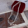 image:imageNONNYL Pearl Necklace for Women Gifts Sterling Silver Genuine White Freshwater Cultured Pearls Pendant Necklaces Christmas Gifts for Mom Wife Her Anniversary Birthday Fine Jewelry NO1187