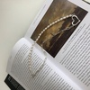 image:imageNONNYL Pearl Necklace for Women Gifts Sterling Silver Genuine White Freshwater Cultured Pearls Pendant Necklaces Christmas Gifts for Mom Wife Her Anniversary Birthday Fine Jewelry NO11352