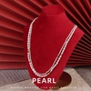 image:imageNONNYL Pearl Necklace for Women Gifts Sterling Silver Genuine White Freshwater Cultured Pearls Pendant Necklaces Christmas Gifts for Mom Wife Her Anniversary Birthday Fine Jewelry NO1187