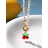 image:imageNONNYL Pearl Necklace for Women Gifts Sterling Silver Genuine White Freshwater Cultured Pearls Pendant Necklaces Gifts for Mom Wife Her Christmas Anniversary Birthday Fine Jewelry NO11353
