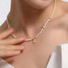 image:imageNONNYL Pearl Necklace for Women Gifts Sterling Silver Genuine White Freshwater Cultured Pearls Pendant Necklaces Gifts for Mom Wife Her Christmas Anniversary Birthday Fine Jewelry NO1147