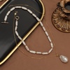 image:imageNONNYL Pearl Necklace for Women Gifts Sterling Silver Genuine White Freshwater Cultured Pearls Pendant Necklaces Gifts for Mom Wife Her Christmas Anniversary Birthday Fine Jewelry NO25190