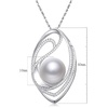 image:imageNONNYL Pearl Necklaces for WomenReal Freshwater Cultured White Pearl Pendant Fine JewelryGifts for Mom Grandma Wife Girlfriend on Mothers Day Valentines Day Gifts for Her Christmas