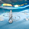 image:imageNONNYL Pearl NecklacesBirthday Anniversary Wedding Gifts for Women Her Mom Wife Girlfriend Grandma on Christmas Day Mothers Day  Valentines Romantic Gifts859mm