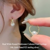 image:imageNONNYL Pearl earrings Mothers Day Gifts for mom Women Wife Gifts Anniversary Birthday day gifts Christmas day gifts fine Jewelry gifts for women wife Valentines Day for her
